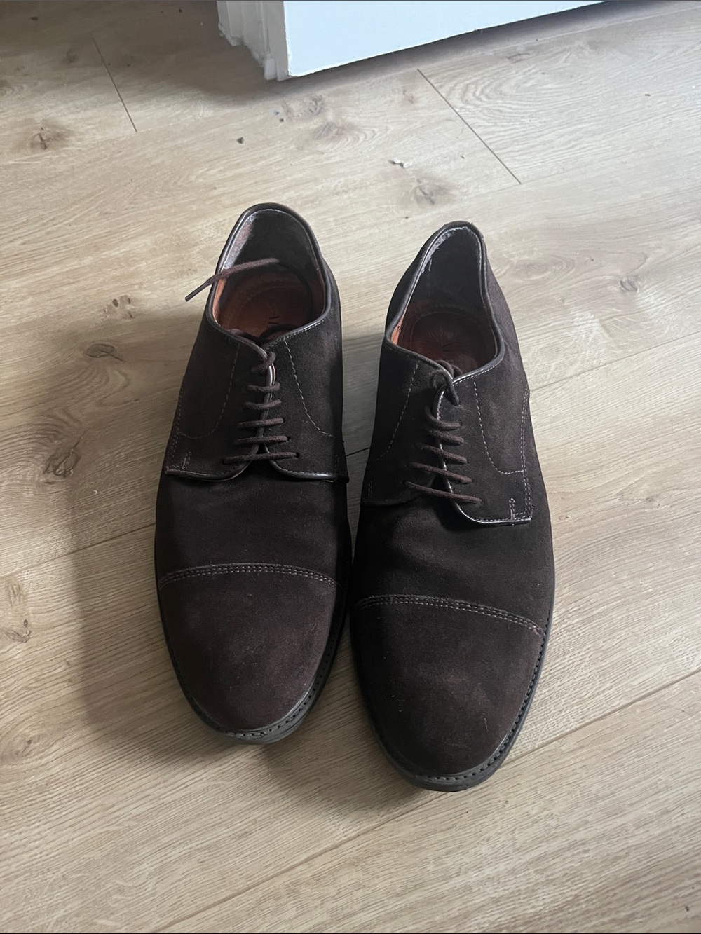 Alfani Men's Suede Dress Shoe 
Cody Cap Toe Shoe Size 8M